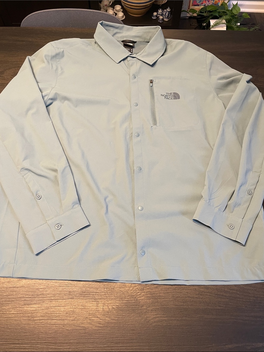 The North Face Light Weight Long-Sleeve Button-Down Shirt